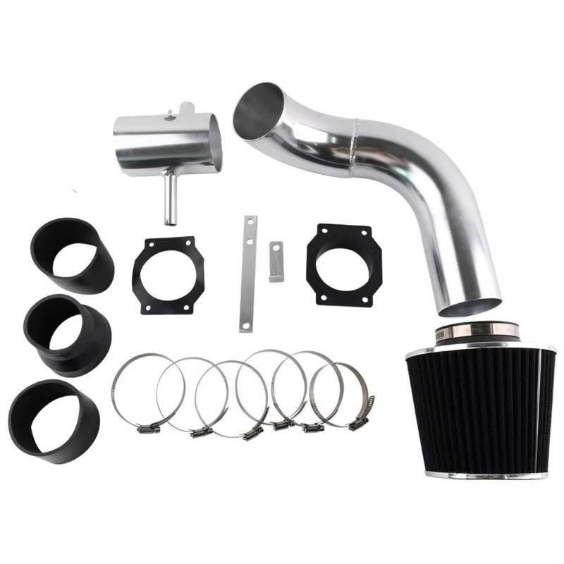 Lufteinlassschlauch Für Nissan Für Maxima V6 VQ30DE 95-99 Motor Teile Racing Cold Air Intake Kit + Filter Für Combo schwarz Ansaugschlauch von OUVECR