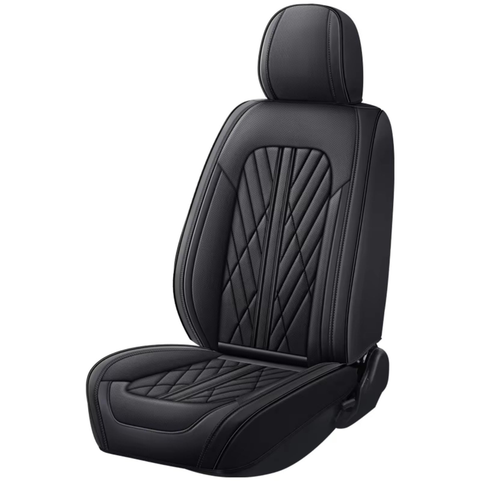 OUVECR Sitzbezüge Auto Für A3 Für Sportback A1 A4 A5 A6 A6L A7 A8 A8L Leder Pu Autositzbezüge Auto Sitzbezüge(B 1 PCS) von OUVECR