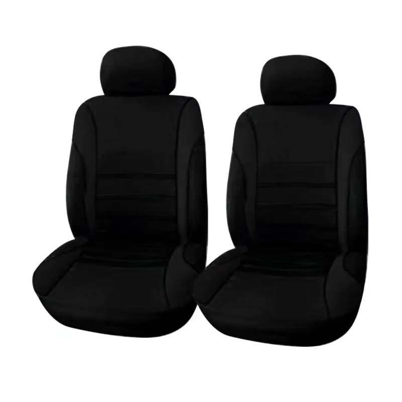 OUVECR Sitzbezüge Auto Für F20 F21 E81 E88 F45 F22 Wagon F22 Coupe F23 Cabrio E36 318is Autositzbezüge Set Stuhl Sitzpolster Auto Sitzbezüge(C 2seat-Black) von OUVECR