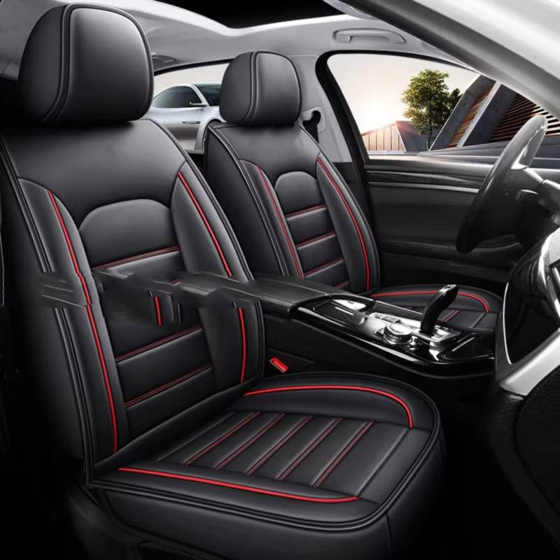 OUVECR Sitzbezüge Auto Für Serie A4 B6 B7 B8 B9 B6L BE2 BH7 BKH Autozubehör Innendetails Sitzschutz Autositzbezug Auto Sitzbezüge(O Front Row 2seat) von OUVECR