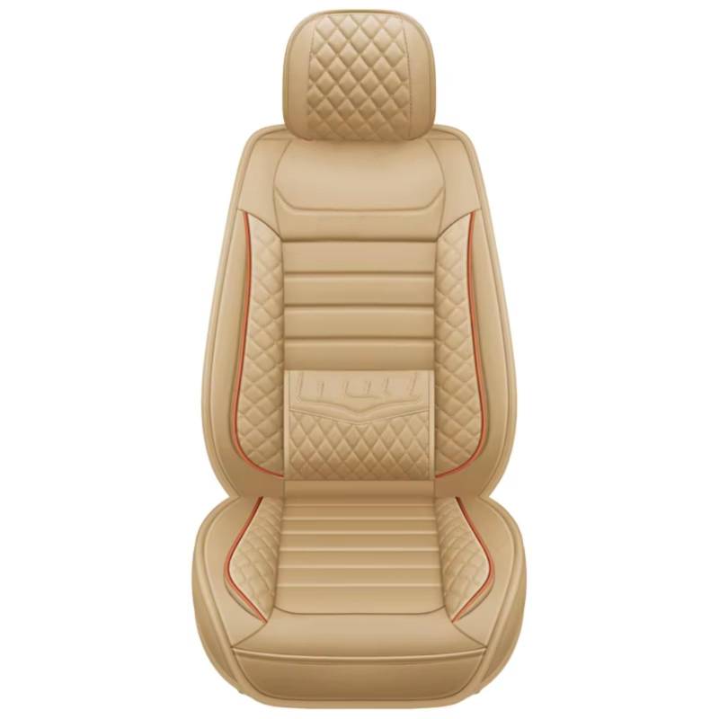 OUVECR Sitzbezüge Auto Für VW Für Polo 9N Für Touareg 2005 Für Amarok Für Caddy Für Passat Für Tiguan Für Golf Leder Pu Auto Sitzbezüge Auto Sitzbezüge(D for 1 seat) von OUVECR