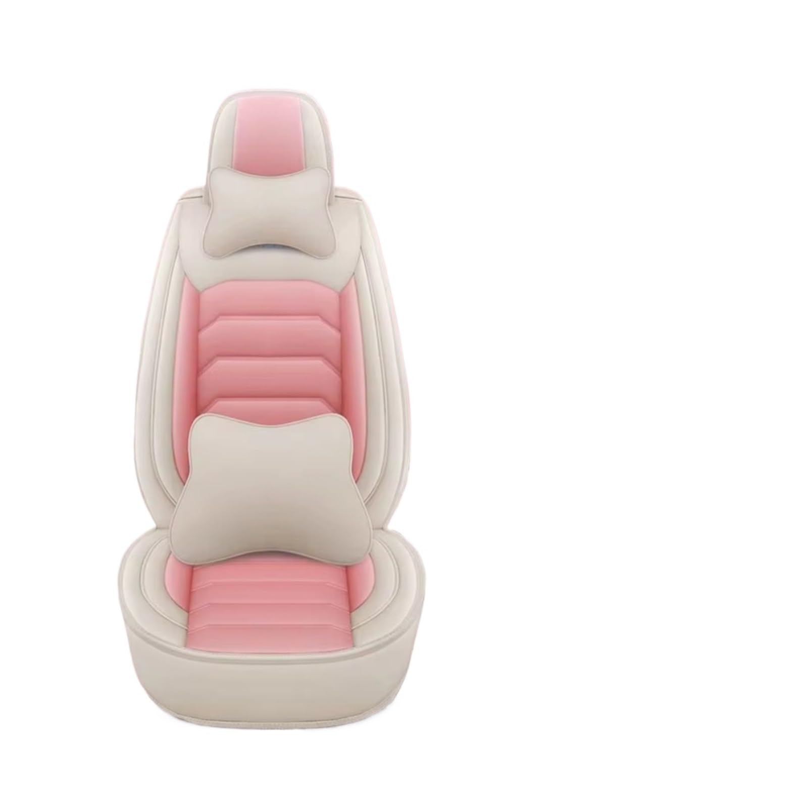 Sitzbezüge Auto Für Captur Für Logan Für Kadjar Für Trafic Für Scenic Für Armlehne Für Megane Autositzbezug Auto Sitzbezüge(Pink pillow) von OUVECR