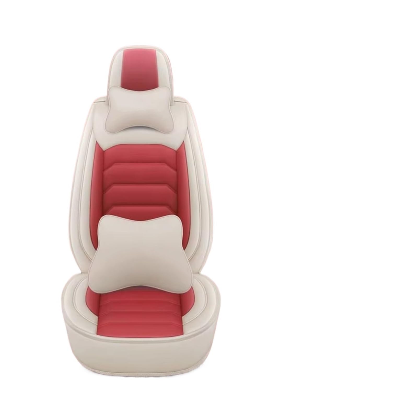 Sitzbezüge Auto Für Captur Für Logan Für Kadjar Für Trafic Für Scenic Für Armlehne Für Megane Autositzbezug Auto Sitzbezüge(Red pillow) von OUVECR