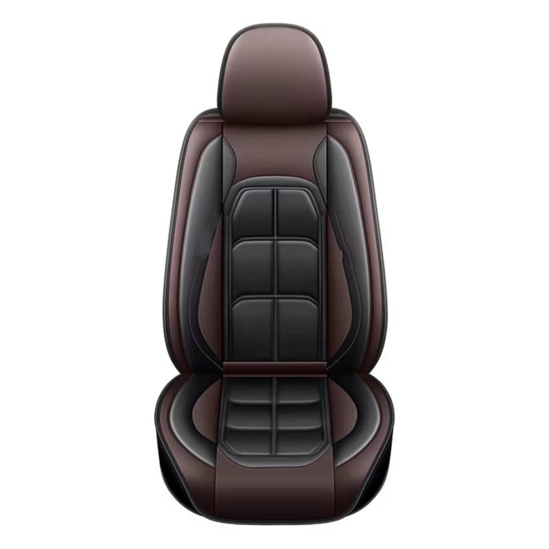 Sitzbezüge Auto Für Mazda Alle Modelle 3 CX-5 2 5 6 CX-3 CX-4 CX-7 CX-9 RX-8 CX-30 CX-50 Innenausstattung 1 PC Autositzbezug Auto Sitzbezüge(Black Coffee 1 Seat) von OUVECR