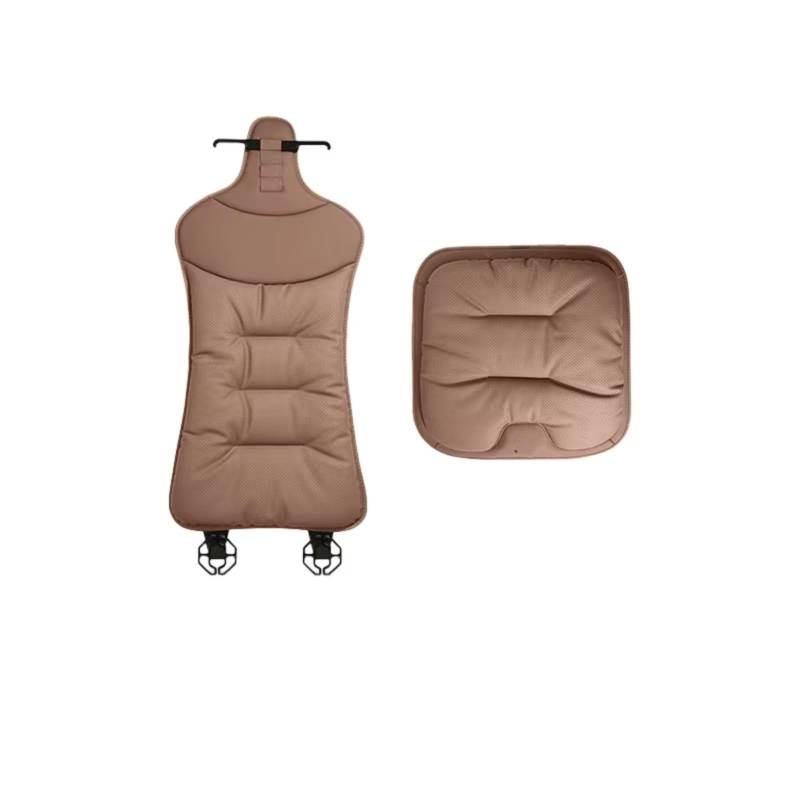 Sitzbezüge Auto Für Te Sla Für Modell 3 Für Modell S Für Modell X Für Modell Y Für Roadster Für Bonina Für Coil Auto Vordersitzkissen Auto Sitzbezüge(E F-ChestnutBrown-ZH1) von OUVECR