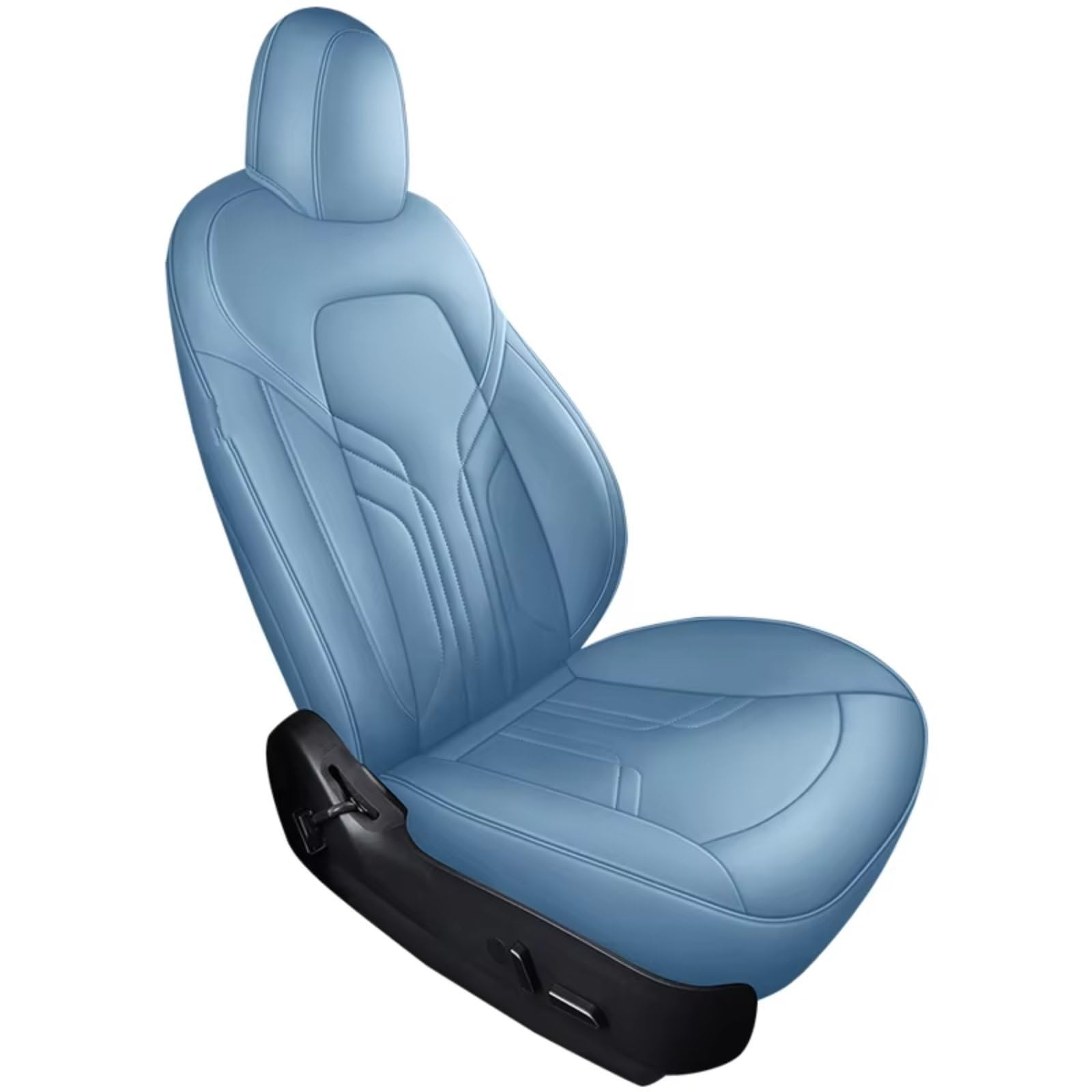 Sitzbezüge Auto Für Tesla Für Modell Y Für Modell 3 Voll Abgedeckt 5 Sitze Modell Y Fit Autositzbezug Auto Sitzbezüge(Blue) von OUVECR