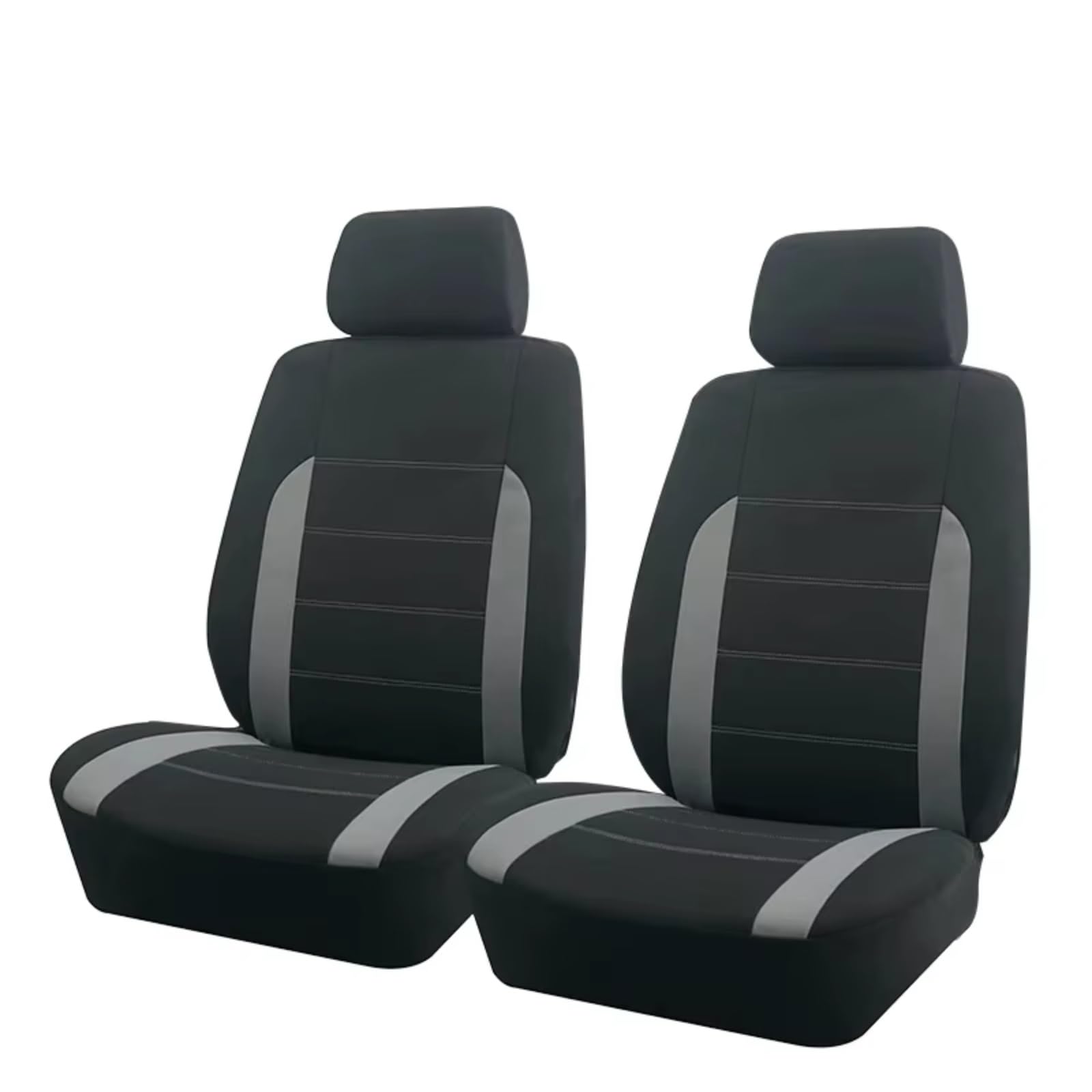 Sitzbezüge Auto Universelle Autositzbezüge Aus Stoff Passend Für Die Meisten Autos SUV LKW Van Autozubehör Innensitzbezüge Für Autos Auto Sitzbezüge(A Gray 2 seat) von OUVECR