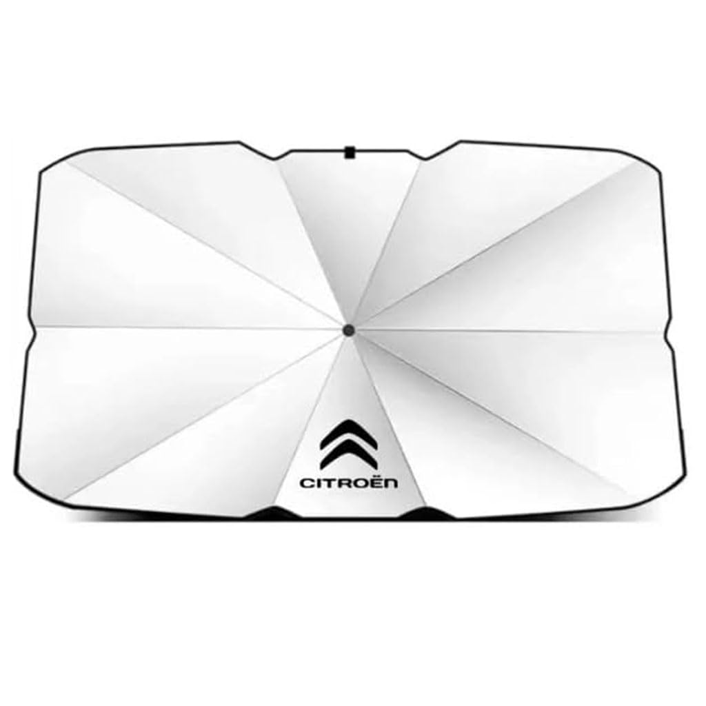 Auto Sonnenblende für Citroen C-Elysée 2002-2025,Auto Windschutzscheibe Sonnenschutz Regenschirm Faltbar Sonnenschirm,F Auto Sonnenblende für Citroen C-Elysée 2002-2025,Auto Windschutzscheibe Sonnenschutz Regenschirm Faltbar Sonnenschirm,F von OUXVSLJA