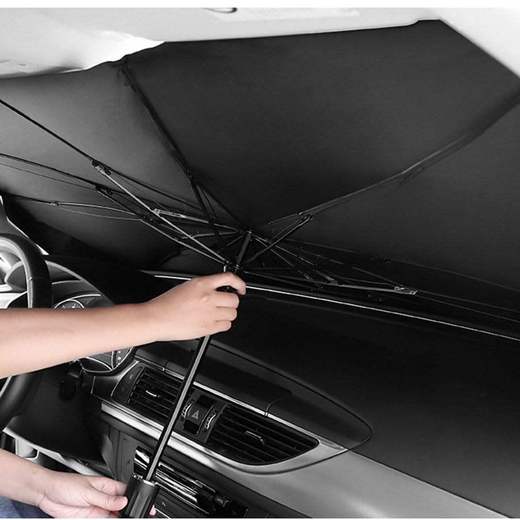 Auto Sonnenblende für Citroen E-SpaceTourer 2020-2024,Auto Windschutzscheibe Sonnenschutz Regenschirm Faltbar Sonnenschirm,145cm Auto Sonnenblende für Citroen E-SpaceTourer 2020-2024,Auto Windschutzscheibe Sonnenschutz Regenschirm Faltbar Sonnenschirm,145cm von OUXVSLJA