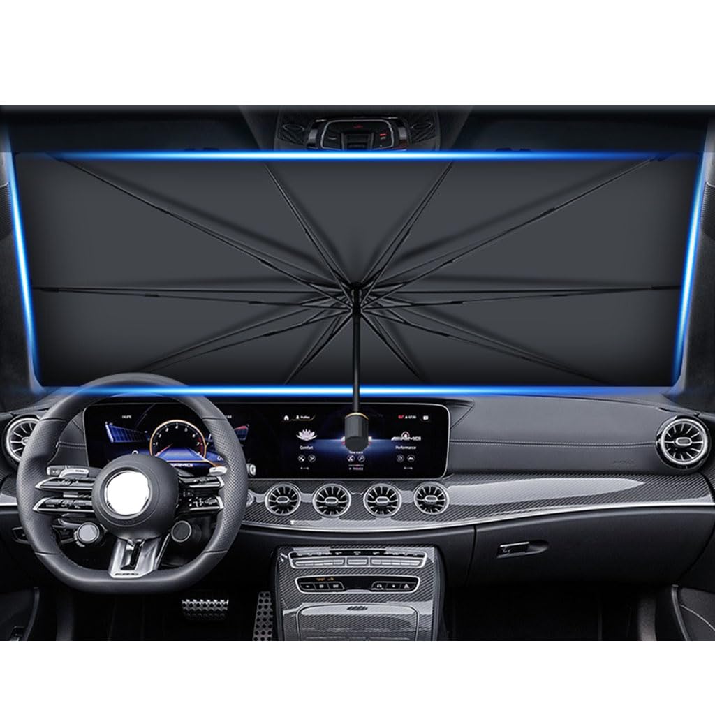 Auto Sonnenblende für smart crossblade 2002-2003,Auto Windschutzscheibe Sonnenschutz Regenschirm Faltbar Sonnenschirm,E Auto Sonnenblende für smart crossblade 2002-2003,Auto Windschutzscheibe Sonnenschutz Regenschirm Faltbar Sonnenschirm,E von OUXVSLJA