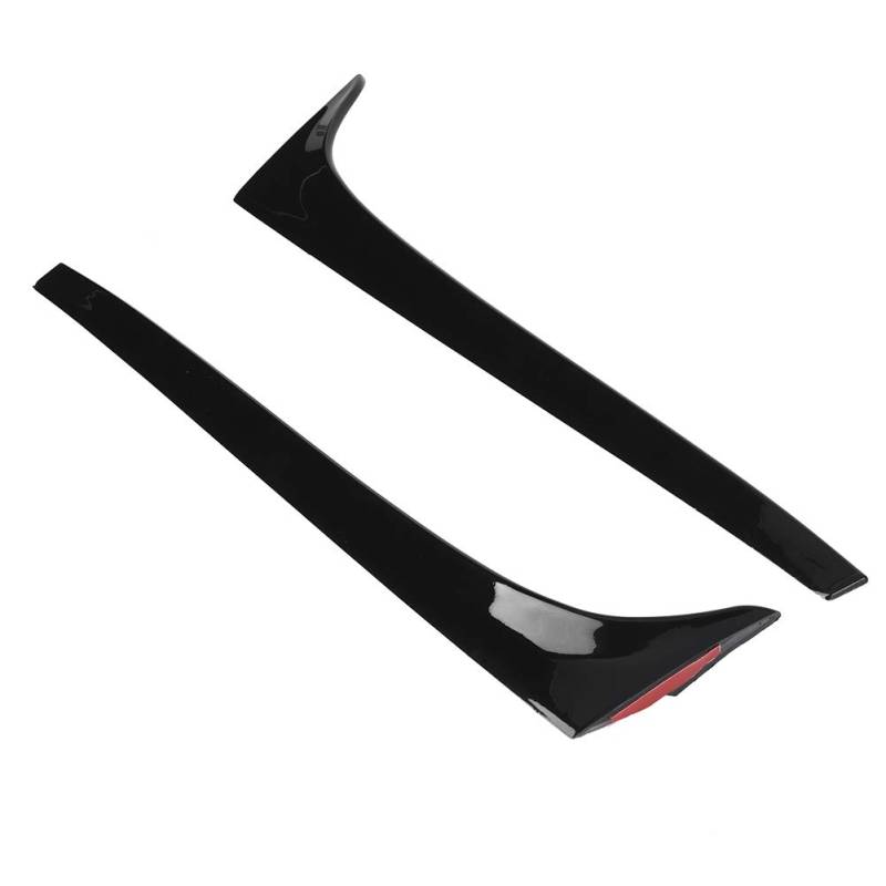 2pcs ABS Heckflügel Spoiler Seitenflügelabdeckungsverkleidung für 7 2014-2019, Schwarz von OVAQUIXI