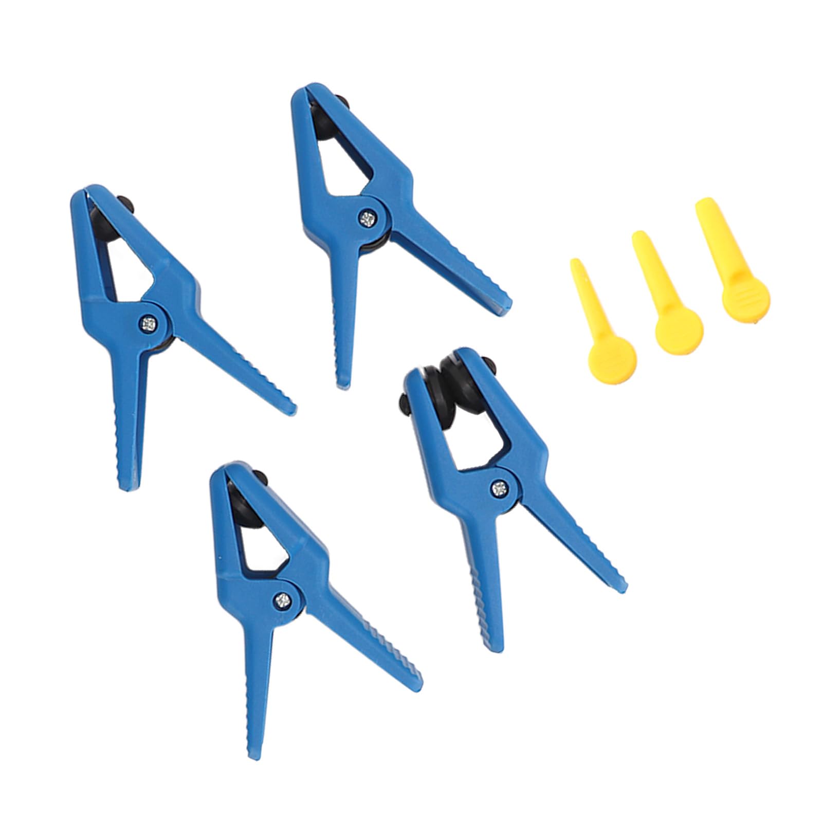 Fluid-Stop-Clamp-Set, 7 Stück Fluid-Stop-Klemmen mit 3 Stopfen Verhindert Flüssigkeits Leck für Bremsleitung Kraftstoff-Schienen-Schlauch A C-Linie von OVAQUIXI