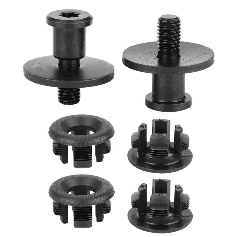 OVAQUIXI F - 150 YL3Z84286A54AA Bettverlängerungs-Montage-Hardware-Kit Schwarz Für 2004–2008 von OVAQUIXI