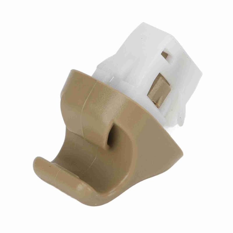 Sonnenblende Clip Sonnenblende Haken Sonnenschirm Halter Clip 88217TA0A02ZB 88217TA0A02ZA Sonnenblende Halterung Auto Innen Sonnenblende Ersatz Haken (Beige) von OVAQUIXI