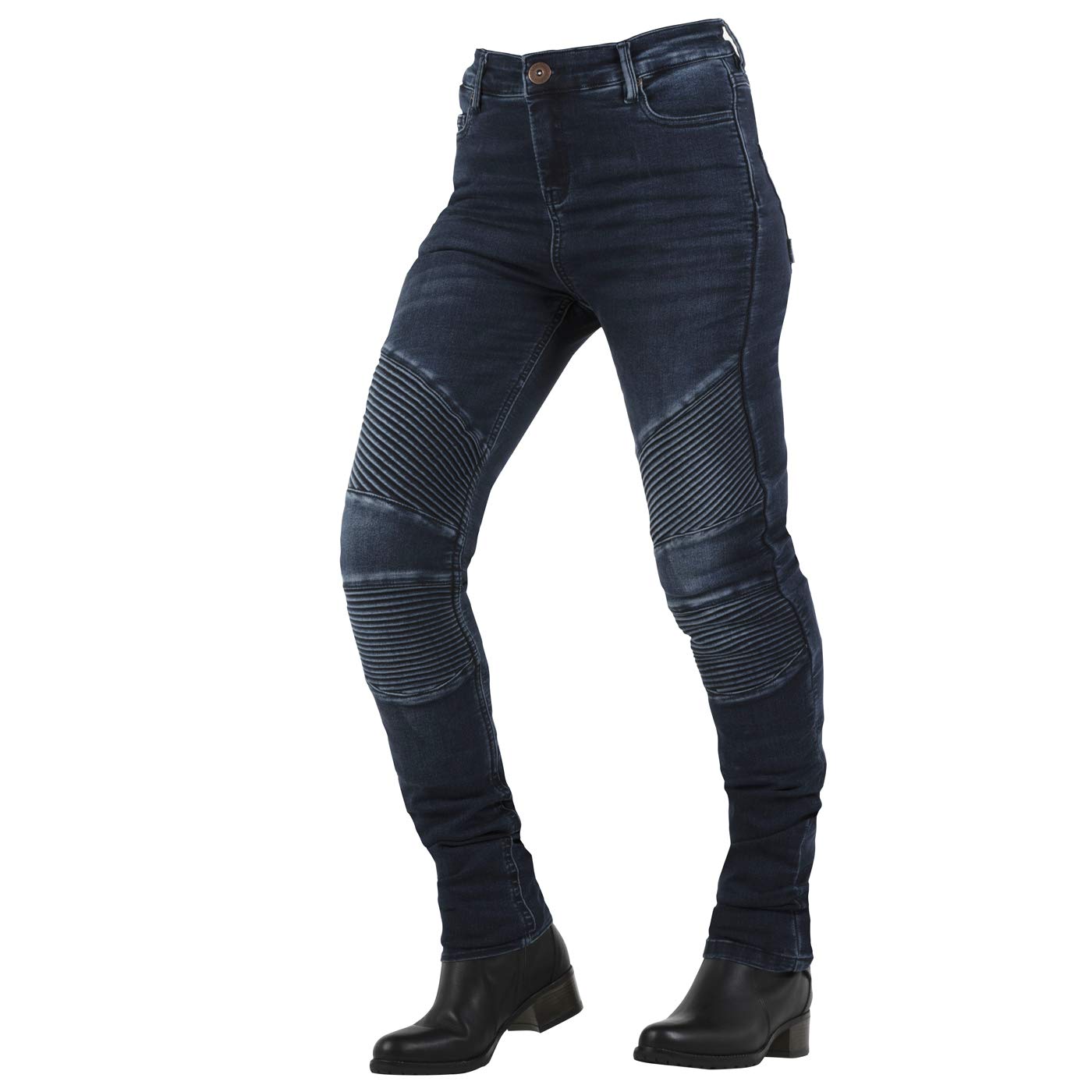 OVERLAP STRADALE Dark Blue Lady Jeans HOMOLOGATED All Road von OVERLAP