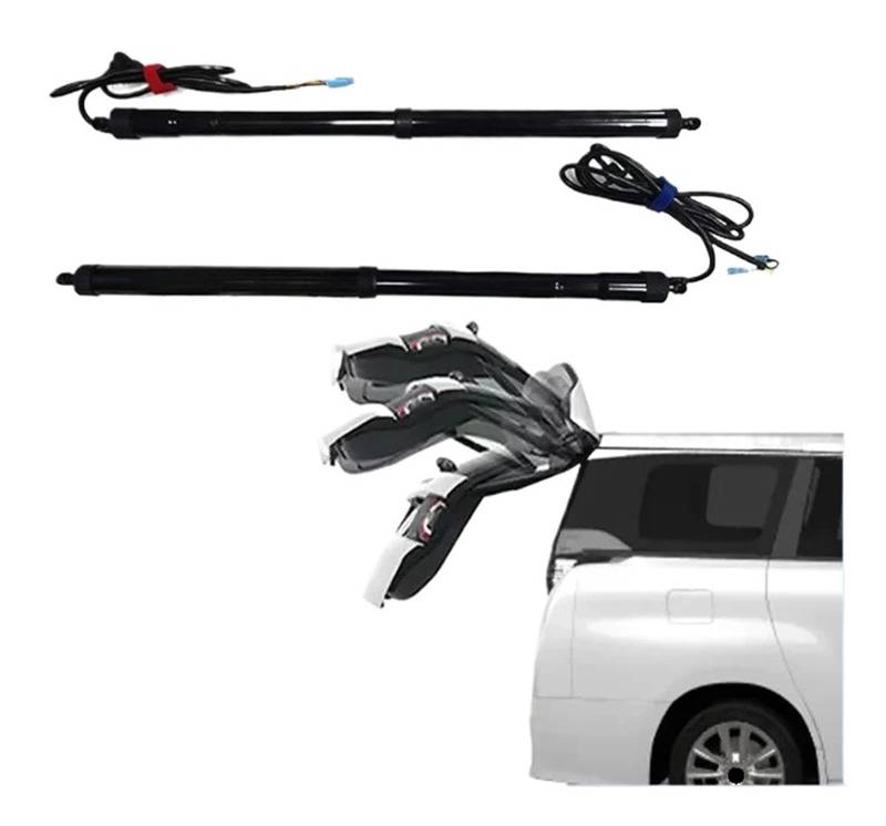 Für Toyota Für Vellfire 2009-2023 Auto Power Stamm Lift Elektrische Hatch Heckklappe Heckklappe Strut Hinten Tür Antrieb Antriebseinheit Heckklappe Gasdruckfeder(with Kick Sensor) von OVOPAN