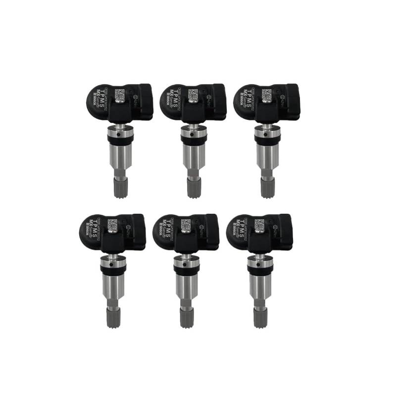 6Pcs Programmable TPMS Sensor 433MHz Tire Pressure Sensor von OVSHPUZV