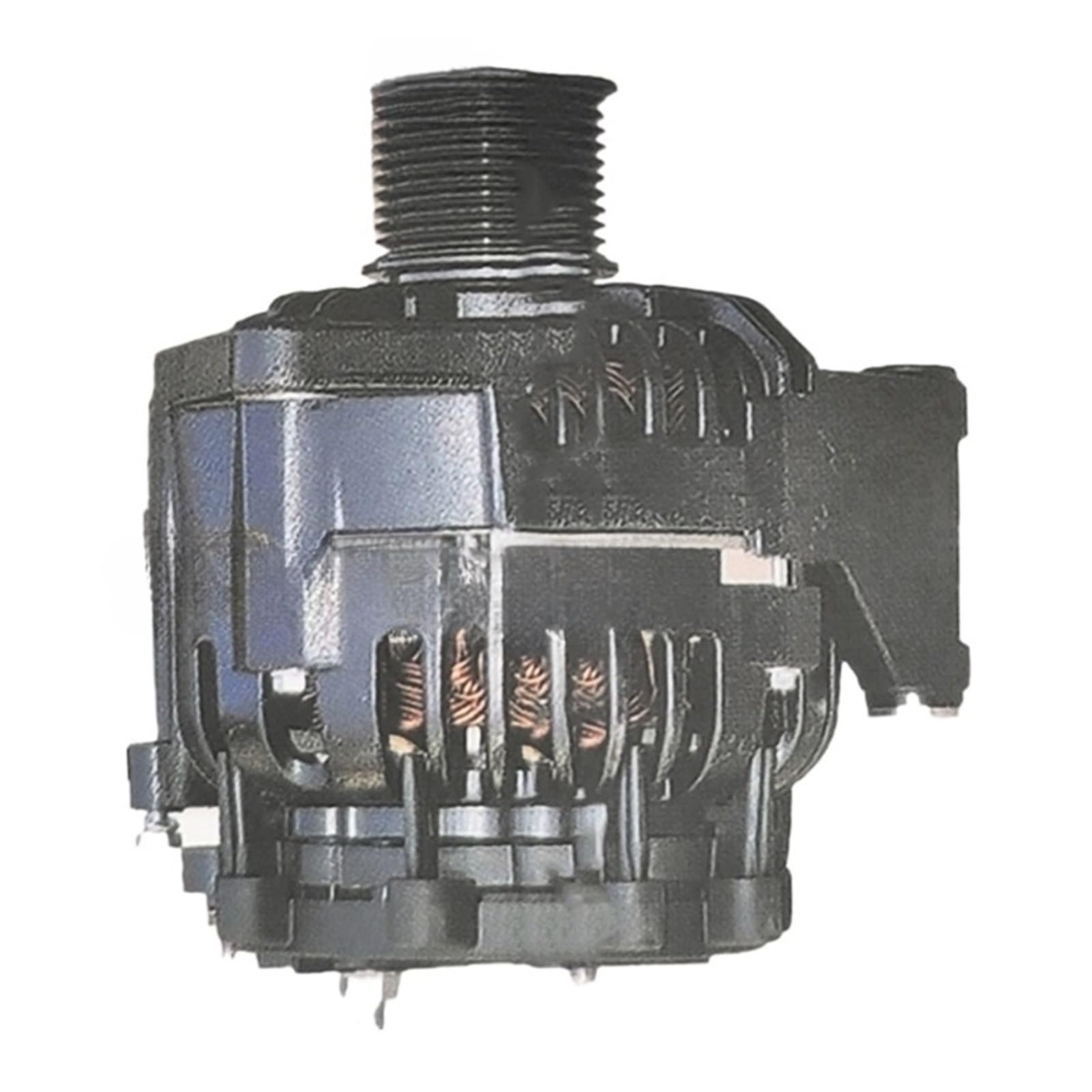 OWENJIAN 28V 120A AVi147D Prestolite AC Lichtmaschine kompatibel for Yutong, Kinglong, Higer, Foton, Zhongtong Bus, Pete Lai Pkw 147D3001 147D3002(147D3001 8PK) von OWENJIAN