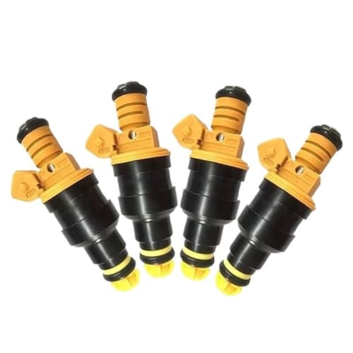 OWENJIAN 4PCS OEM 0280150714 Kraftstoff Injektor Düse Kompatibel for BMW E23 E24 E28 E30 E32 E34 E36 318i 535i Auto Motor Systeme Einspritzventile von OWENJIAN