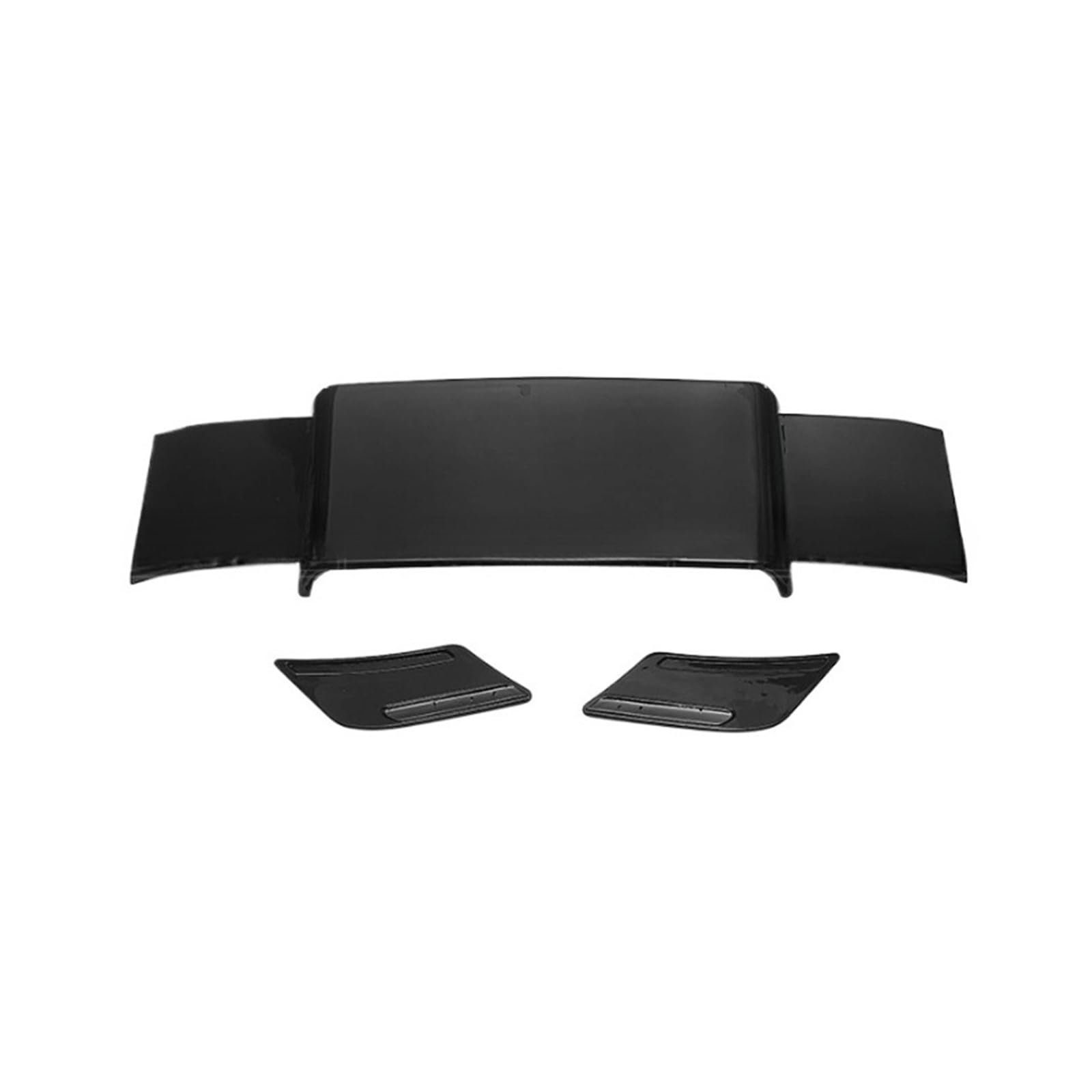 OWENJIAN Auto Automotive Spoiler ABS Kunststoff Hinten Dach Spoiler Flügel Kompatibel for Mercedes Benz G-Klasse W463 W464 2018 + 4x4(CF Look) von OWENJIAN