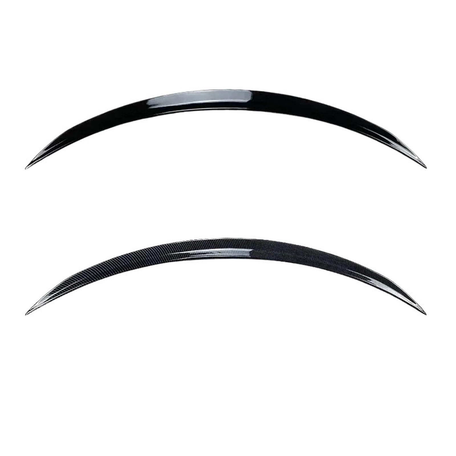 OWENJIAN Auto Heckspoiler Flügel Schwanz Flügel Stamm Spoiler Kompatibel for Mercedes Benz C Coupe C205 2 Tür 2015-2021 c43 C63 AMG C180 C200 C300 C350(Gloss Black1) von OWENJIAN