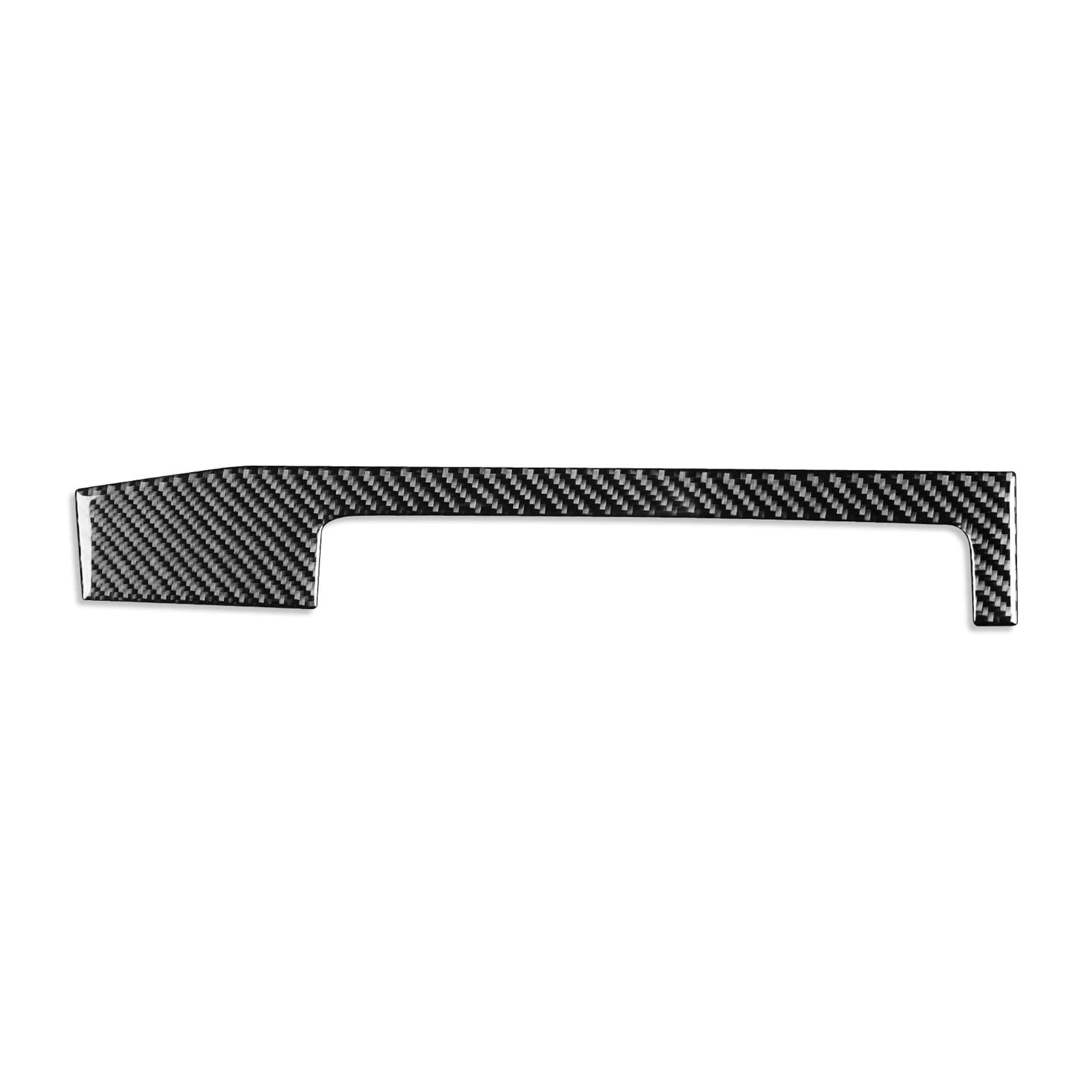 OWENJIAN Autoaufkleber Kompatibel for BMW E46 1998-2005 Autozubehör Carbon Fiber Instrument Armaturenbrett Mittelkonsole Panel Abdeckung Trim Innenaufkleber(2 Black LHD) von OWENJIAN