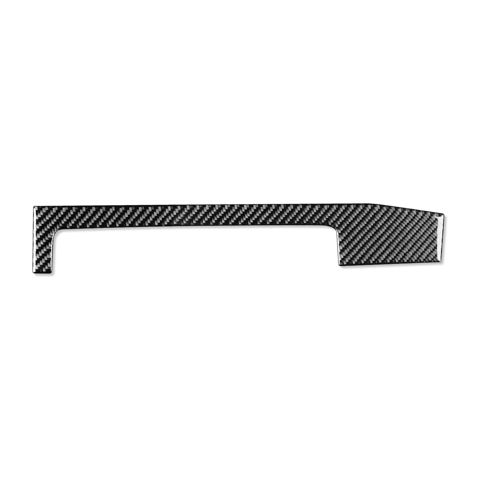 OWENJIAN Autoaufkleber Kompatibel for BMW E46 1998-2005 Autozubehör Carbon Fiber Instrument Armaturenbrett Mittelkonsole Panel Abdeckung Trim Innenaufkleber(2 Black RHD) von OWENJIAN