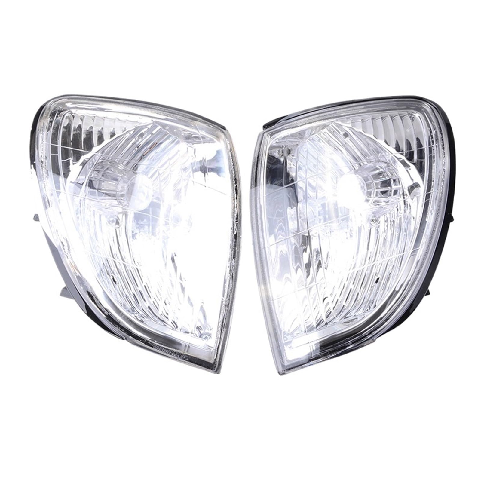 OWENJIAN Bracingo Passform Kompatibel for Lexus LX470 1998 1999 2000-2007 Eckblinkergehäuse Blinker-Lampenschirm Keine Glühbirne Auto-Halbbaugruppe(Half assembly 1 P) von OWENJIAN