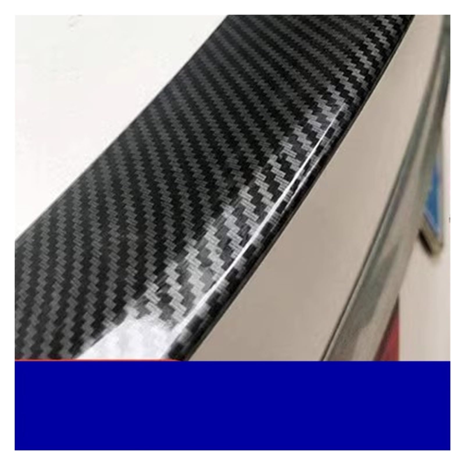 OWENJIAN Hinten Stamm Deckel Auto Spoiler Kompatibel for Mercedes Benz GLB 2020-2024 Automobil Heckflügel ABS Kunststoff Material Zubehör Teile(Carbon Pattern) von OWENJIAN