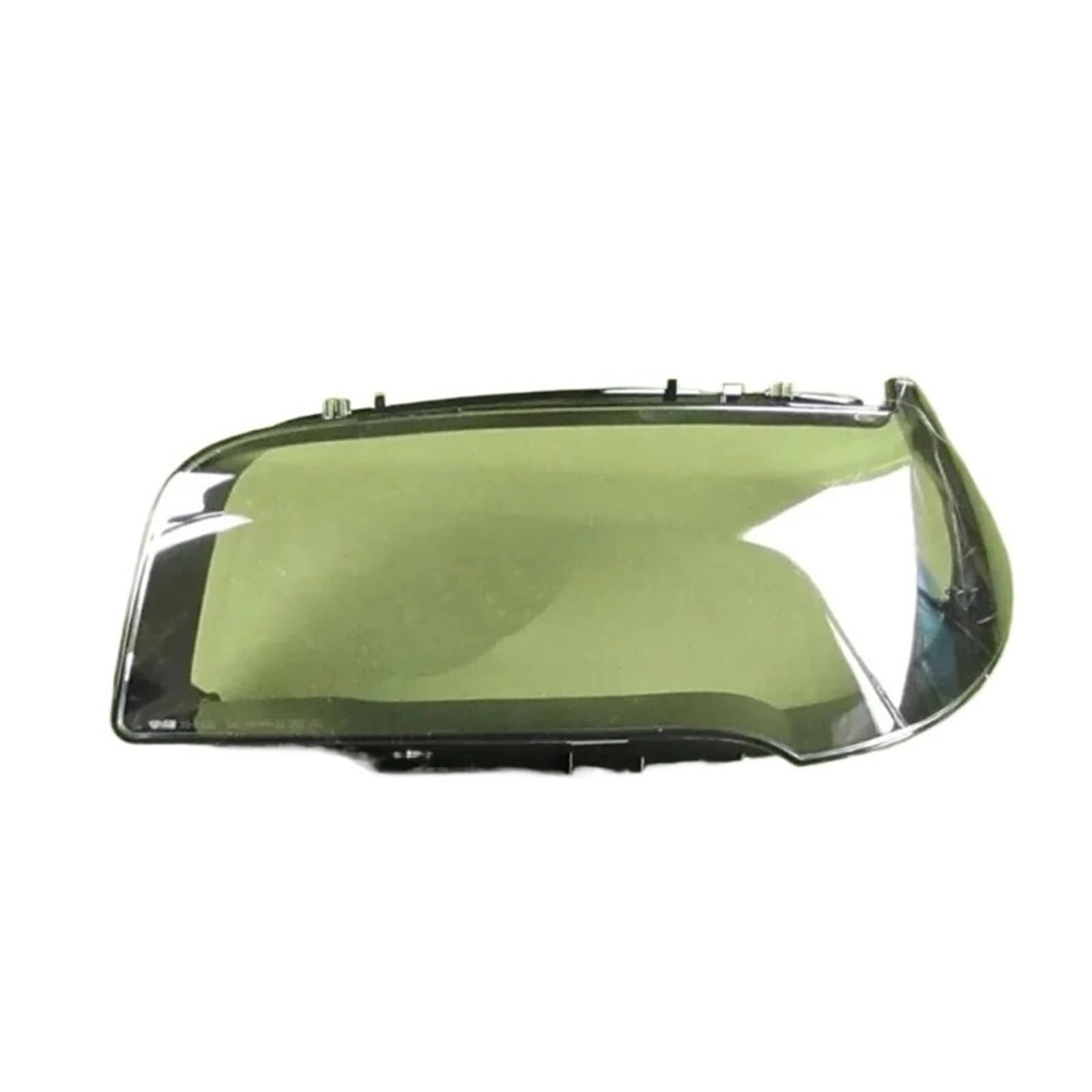 OWENJIAN Kompatibel for BMW X3 E83 2004–2010 mit gestreifter Scheinwerfer-Linsenabdeckung, transparenter Lampenschirm, Scheinwerferschale, ersetzt den Original-Lampenschirm.(Left) von OWENJIAN