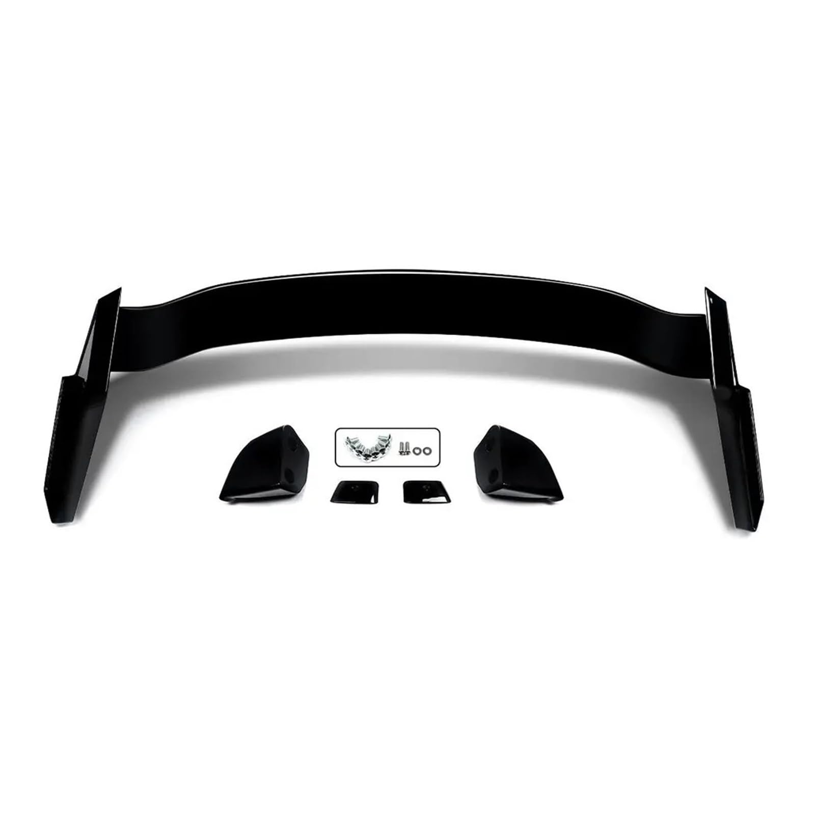 OWENJIAN Kompatibel for Honda Civic Hatchback 2016–2021 Typ R Stil Heckspoiler Flügel glänzend schwarz Kofferraum Top Flügel Spoiler Diffusor Autoteile von OWENJIAN