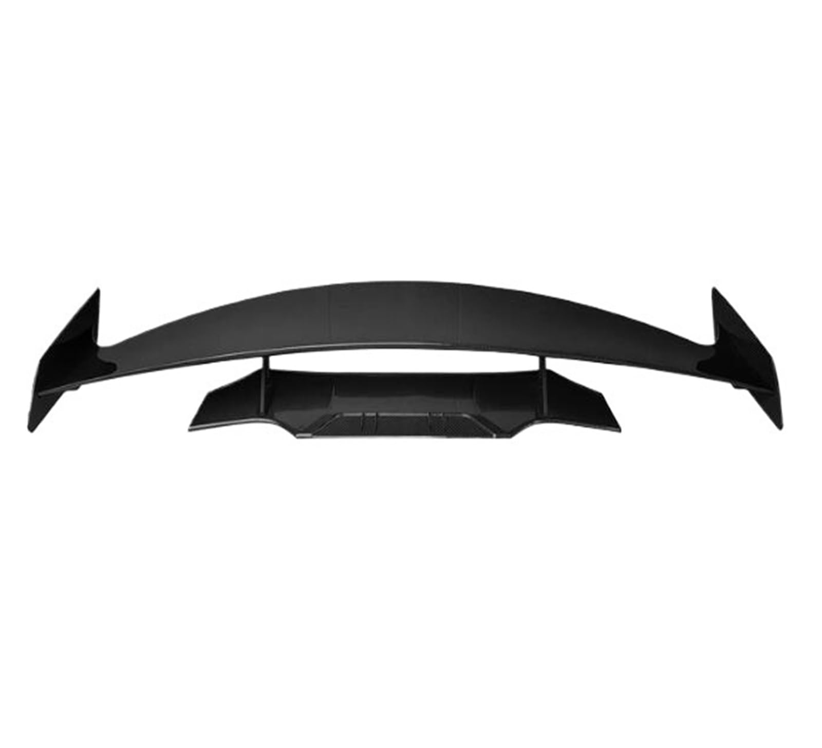 OWENJIAN Kompatibel for Lotus Emira 2021 2022 2023 2024 Echt Geschmiedet Carbon Faser Auto Hinten Flügel Stamm Lip Spoiler(Carbon Fiber 1) von OWENJIAN