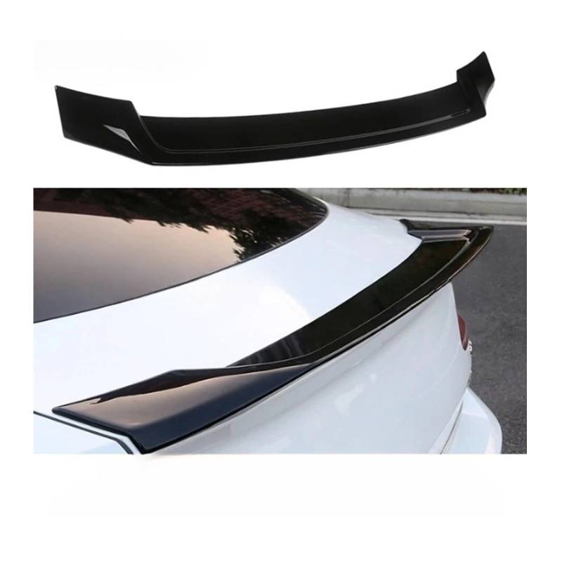 OWENJIAN Kompatibel for VW Spoiler 2018–2019, ABS-Material, Auto-Heckflügel, Primer-Farbe, Heckspoiler for Arteon-Spoiler(CF Pattern) von OWENJIAN