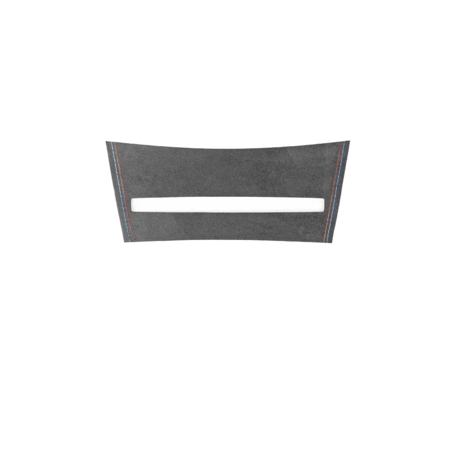 OWENJIAN TPIC Kompatibel for BMW Serie 5 E60 2004-2009 Auto-Innenraum-Mittelkonsolen-Panel-Aufbewahrungsbox-Pad-Verkleidung Kohlefaser-Formteil-Zubehör(B 9002 suede) von OWENJIAN