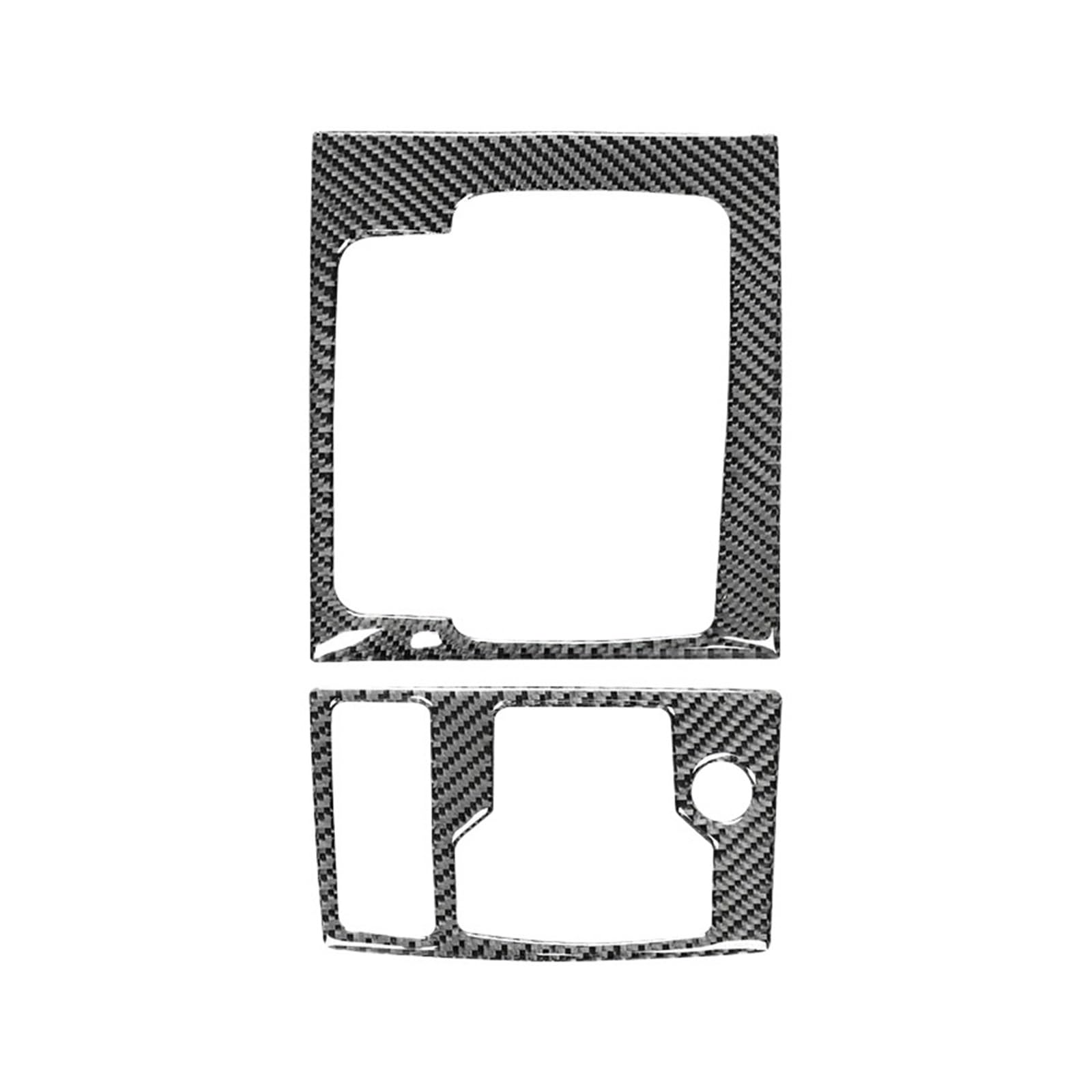 OWENJIAN Zierleiste for das zentrale Bedienfeld des Getriebes aus Karbonfaser – kompatibel mit Mazda 3 Axela 2014–2019(LHD) von OWENJIAN