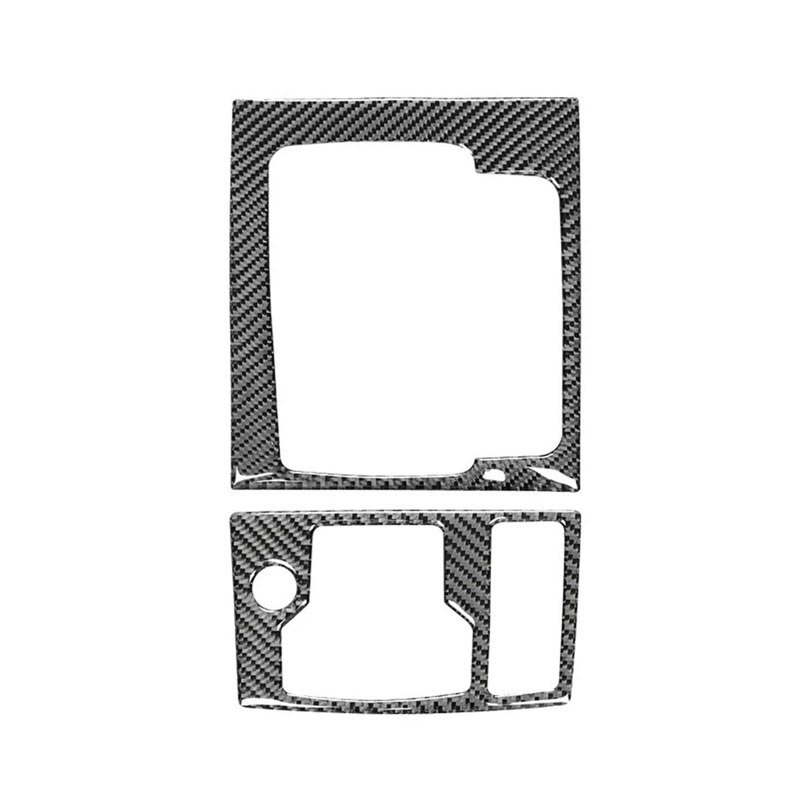 OWENJIAN Zierleiste for das zentrale Bedienfeld des Getriebes aus Karbonfaser – kompatibel mit Mazda 3 Axela 2014–2019(RHD) von OWENJIAN