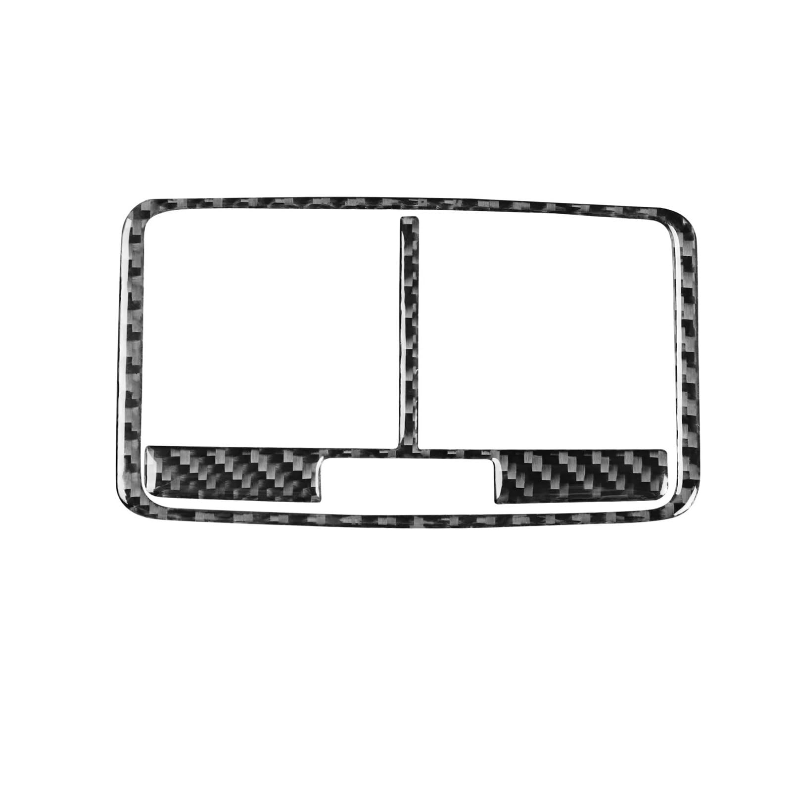 Kompatibel for Audi A6/S6 2005-2011, Kohlefaser-Aufkleber, Auto-Bedienfeld hinten, Klimaanlagenauslässe, Entlüftungsabdeckung, Verkleidung, Autozubehör(Outlets) von OWYTNRCJ