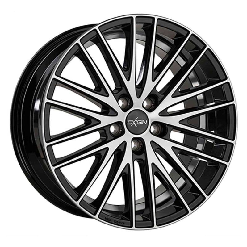 OXIGIN 19 OXSPOKE black full polish 8.5Jx18 5x112 ET40 von OXIGIN