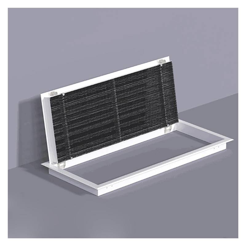 Rechteckige Metall-Luftauslassabdeckung， 8 10 12 zoll Abluftöffnung mit Abnehmbaren Mesh Vent Abdeckungen, aluminium Rücklauf Filter Gitter for Wand Boden Register Gitter & Belüftung(19x100 cm (7 7/8 von OXOLAMRIN