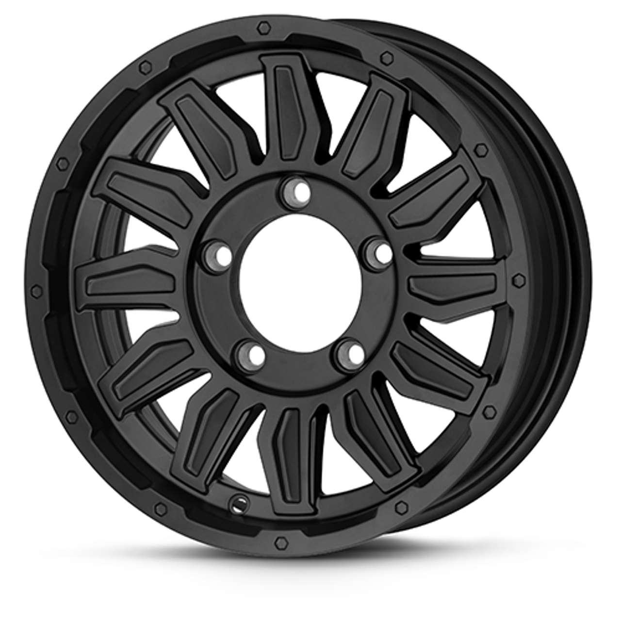 OXXO WHEELS FORREST BLACK schwarz matt 5.5Jx15 5x139.7 ET5 von OXXO WHEELS