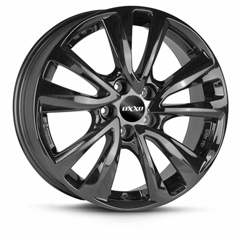 OXXO WHEELS OBERON 5 BLACK schwarz 6.5Jx16 5x105 ET38 von OXXO WHEELS