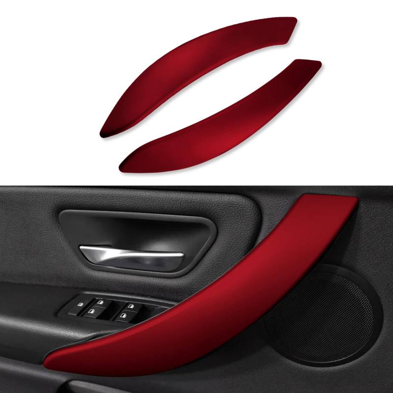 2PCS Auto Türgriffe Aufkleber ABS Trim Kompatibel mit BMW F30 F31 F34 3GT F32 F33 F36 2012 2013 2014 2015 2016 2017 2018 2019 2020 Zubehör von OYDDL