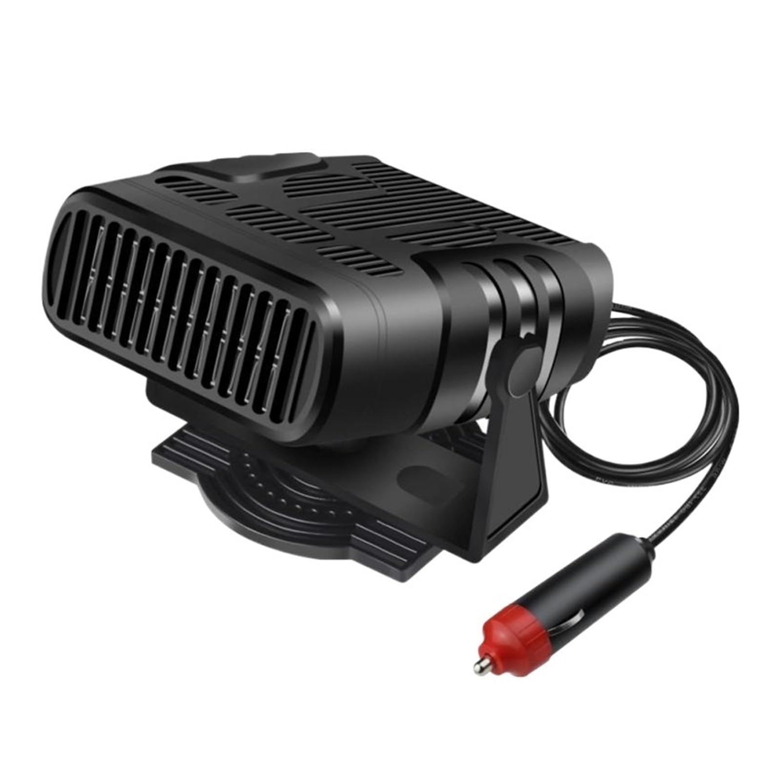 OYJXBD 1/2PCS Auto Heizung Fan 12V 120W 24V 200W Auto Windschutzscheibe Anti-Fog elektrische Heizung Trockner Anti-beschlag Demister Defroster 2 IN 1(24V Black 1pc) von OYJXBD