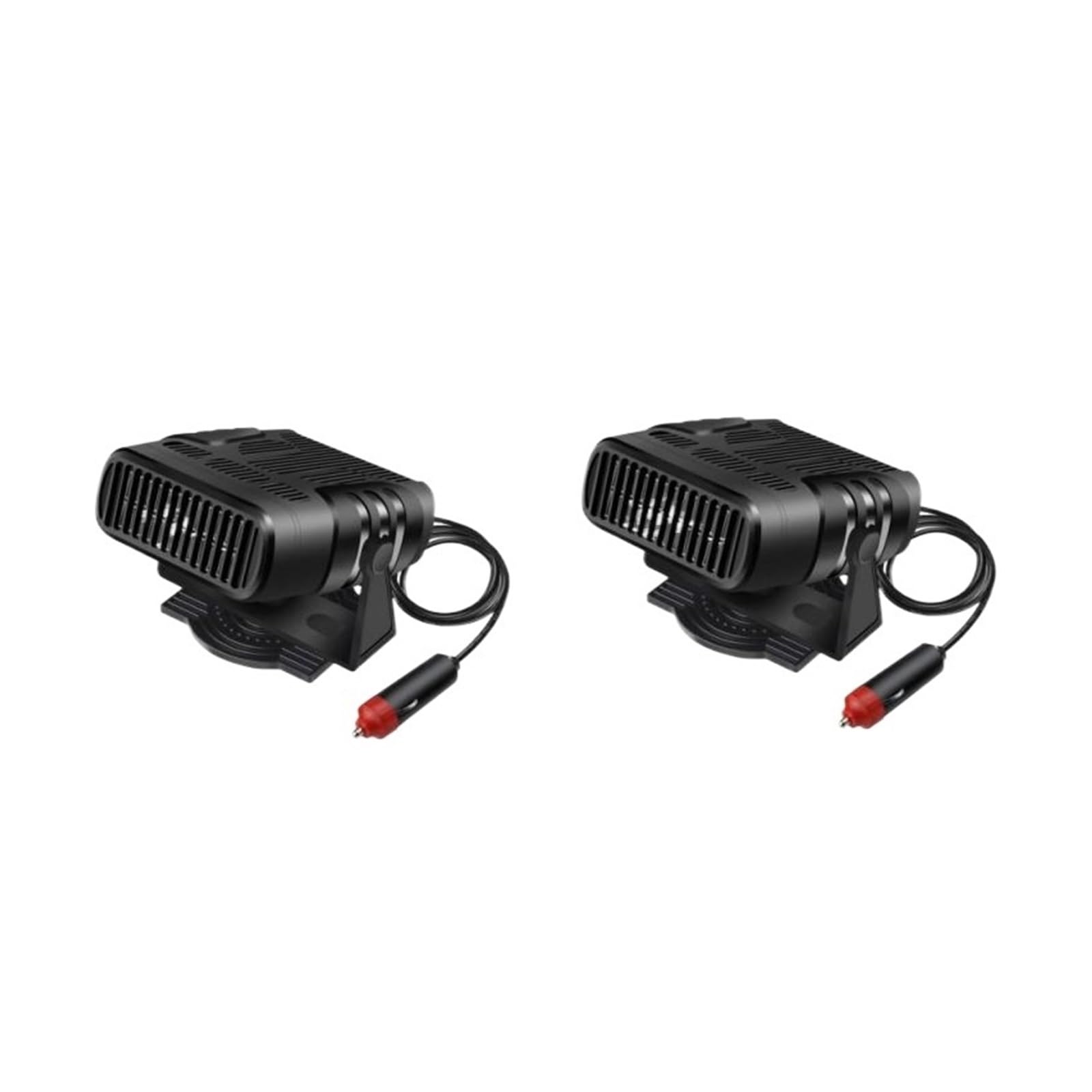 OYJXBD 1/2PCS Auto Heizung Fan 12V 120W 24V 200W Auto Windschutzscheibe Anti-Fog elektrische Heizung Trockner Anti-beschlag Demister Defroster 2 IN 1(Mix A 2pcs) von OYJXBD