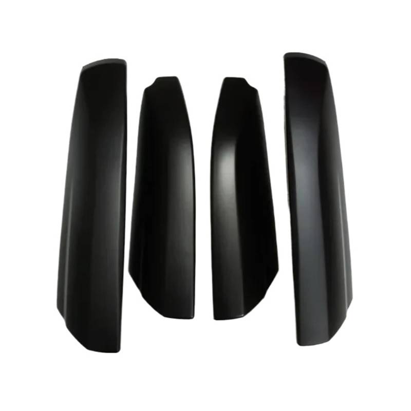 OYJXBD 4 ABS-Dachträgerverkleidungsabdeckungen, Gepäckträgerschienen-Ersatzteile, kompatibel for Toyota Highlander 2009, 2010, 2011, 2012, 2013(Matte Black 4pcs) von OYJXBD