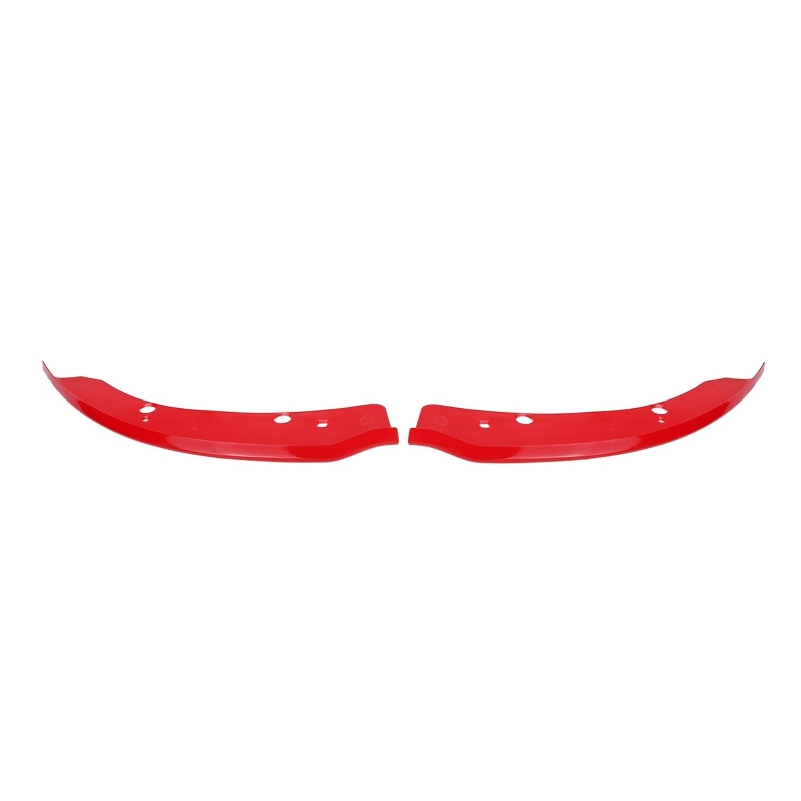 OYJXBD ABS-Autoseitenschwellerlippe, Frontstoßstangenlippe, Splitter, Spoiler, Winglet-Schürzen, Schutzabdeckungen, kompatibel mit Dodge Charger, kompatibel mit SRT Scat Pack 2015–2019(Red) von OYJXBD