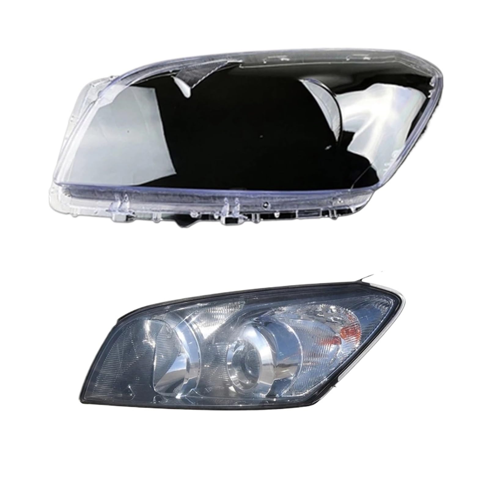 OYJXBD Auto Ersatz Objektiv Glas Licht Lampe Scheinwerfer Shell Transparent Lampenschirm Scheinwerfer Abdeckung Kompatibel for Toyota Rav4 2009 2010 2011 2012(Left) von OYJXBD