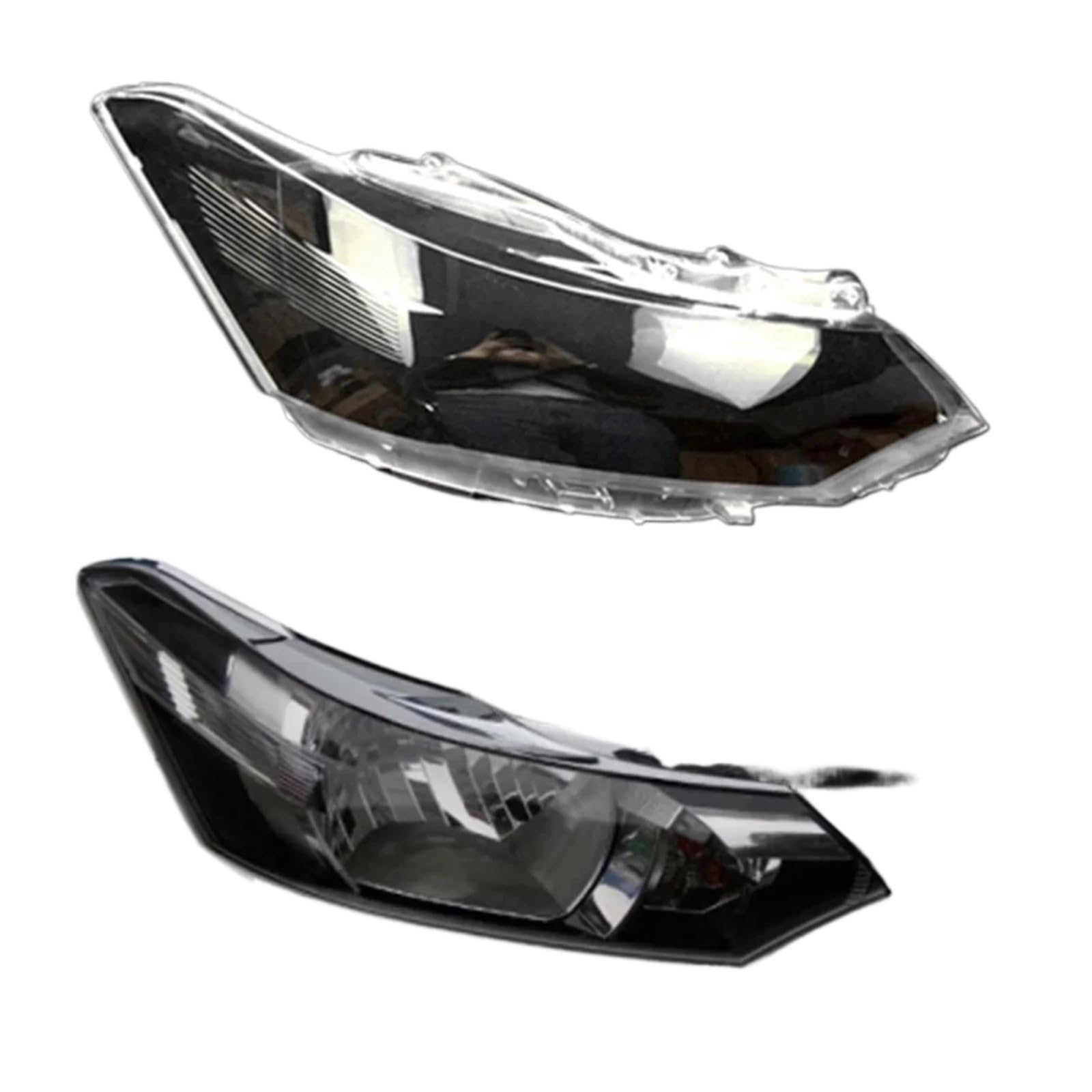 OYJXBD Auto Ersatz Scheinwerfer Abdeckung Objektiv Glas Shell Front Scheinwerfer Transparent Lampenschirm Licht Kappen Kompatibel for Toyota Vios 2014 2015 2016(Right) von OYJXBD