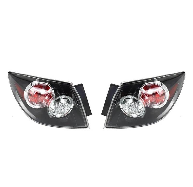 OYJXBD Auto Hinten Rücklicht Montage for Mazda 3 2004 2005 2006 2007 2008 2009 2010 Blinker Rückleuchten Bremse Lampe Auto Zubehör(2pcs) von OYJXBD