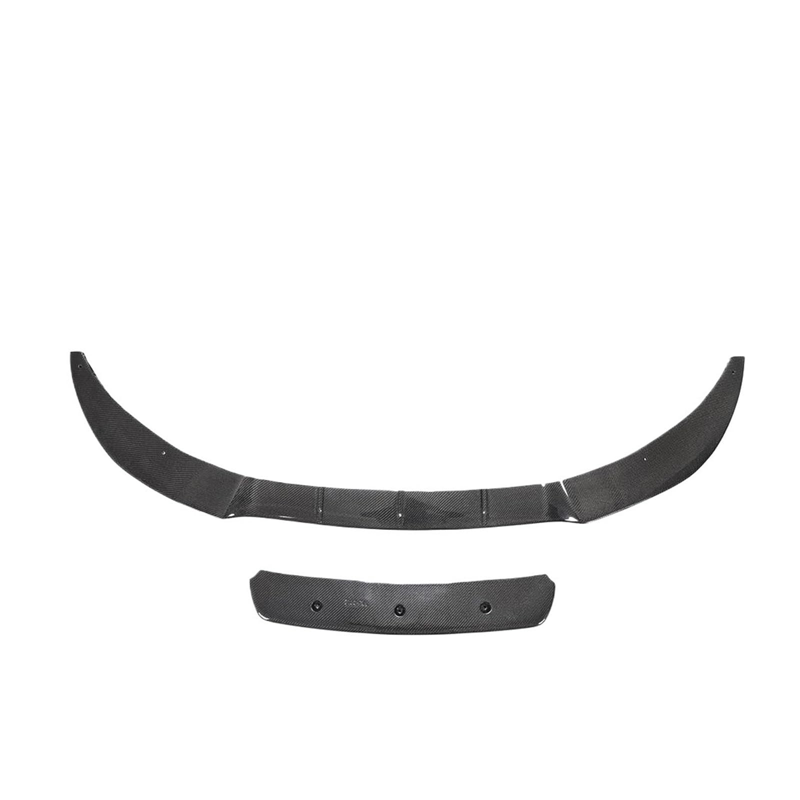 OYJXBD Carbon Fiber Front Bumper Lip Spoiler Abdeckung Kompatibel for BMW 5-Serie F10 F18 M5 2012 2013 2014 2015 2016 von OYJXBD